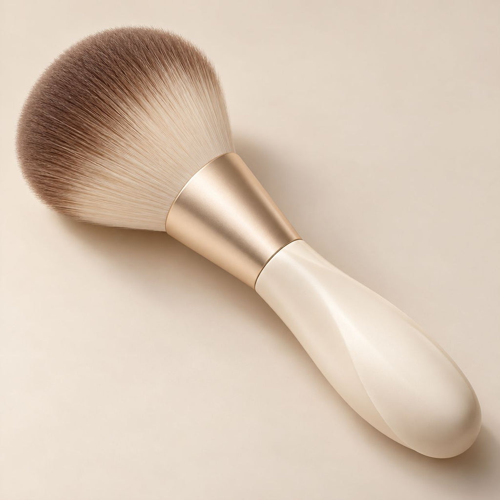 Sculpted Ivory Powder Brush — product view