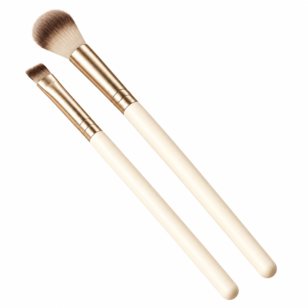 Ivory Eye Brush Duo — silhouette
