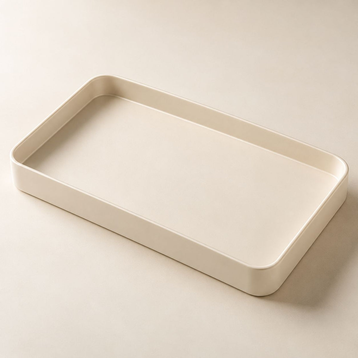 Ivory Vanity Tray — product view