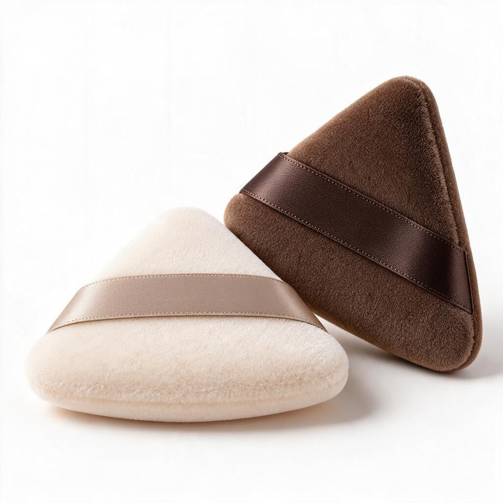 Ivory Triangle Powder Puff Duo — additional shade references
