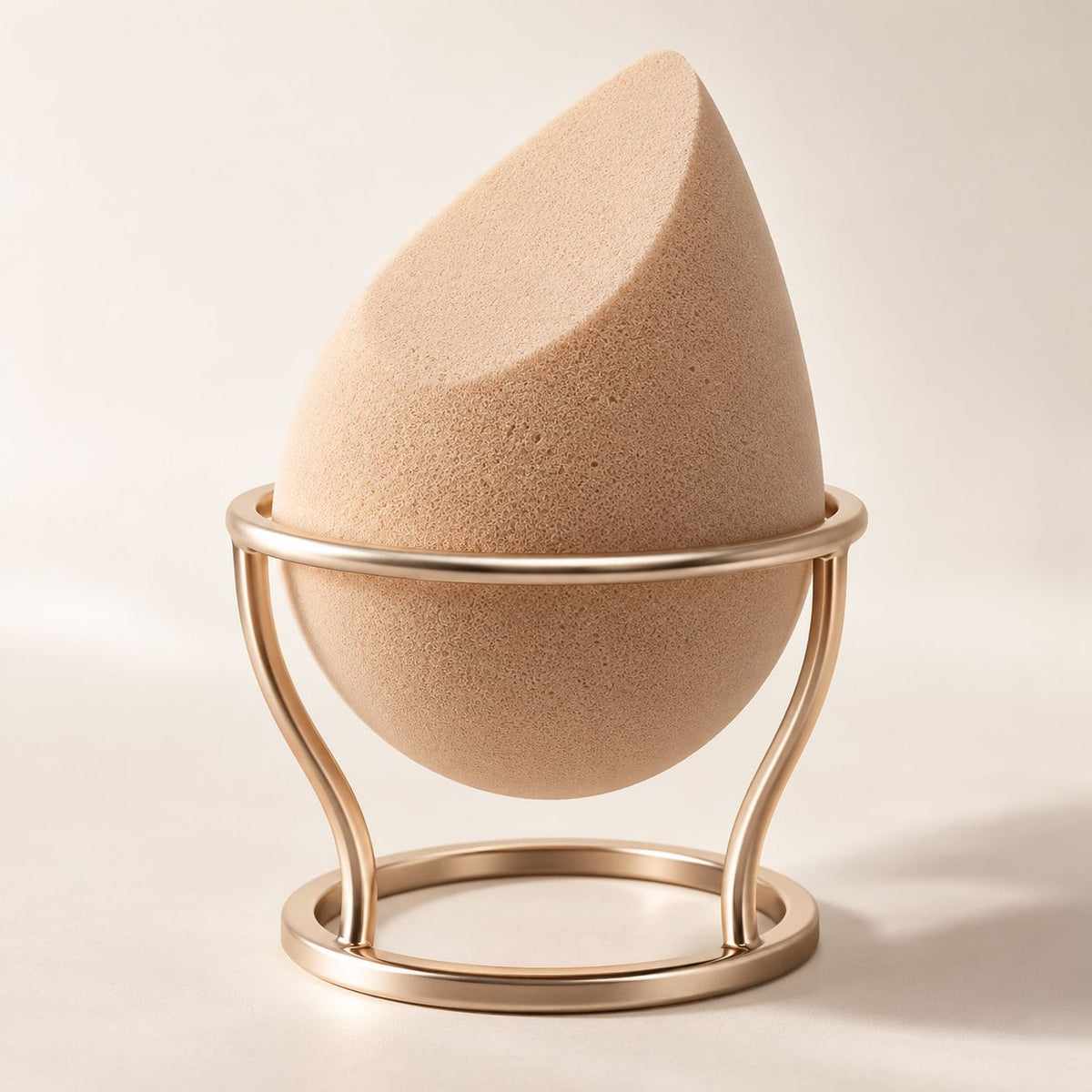 Beveled Makeup Sponge & Stand — product view
