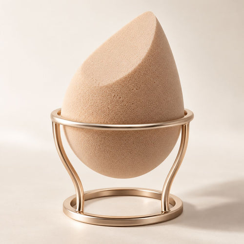 Beveled Makeup Sponge & Stand — product view
